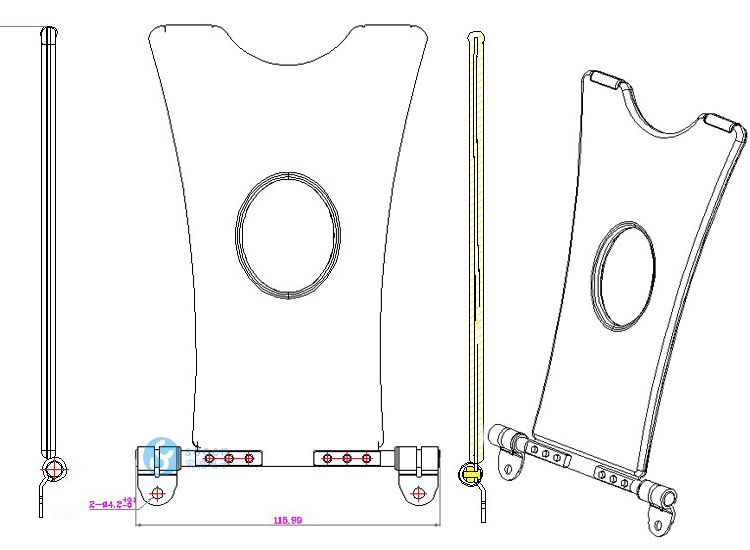 平板支架轉(zhuǎn)軸